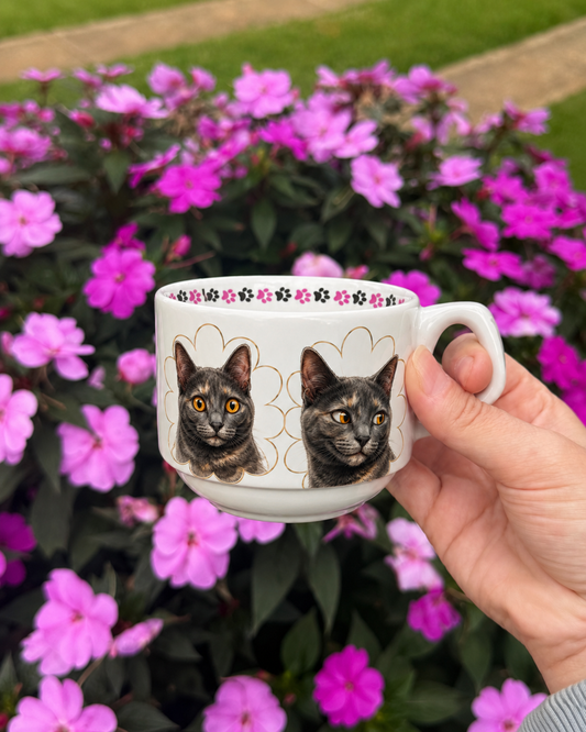Xícara Personalizada Meu Pet em Porcelana