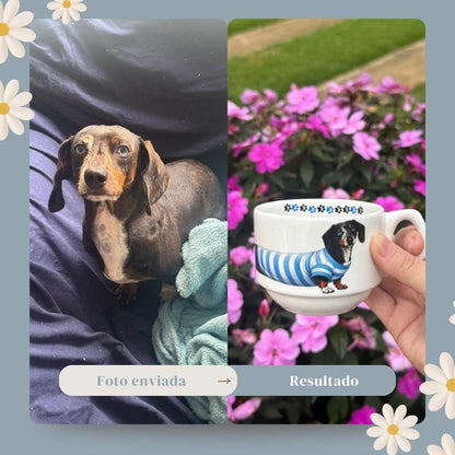 Xícara Personalizada Meu Pet em Porcelana
