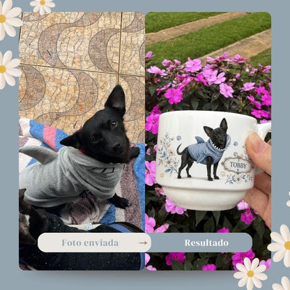 Xícara Personalizada Meu Pet em Porcelana