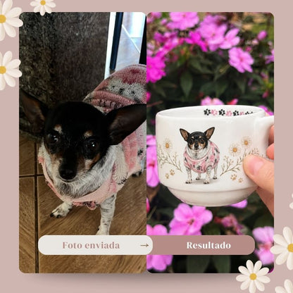 Xícara Personalizada Meu Pet em Porcelana