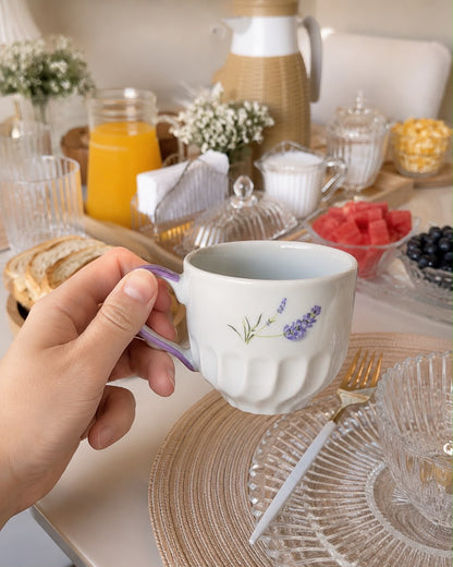 Porcelana de Lavanda Dona Maria