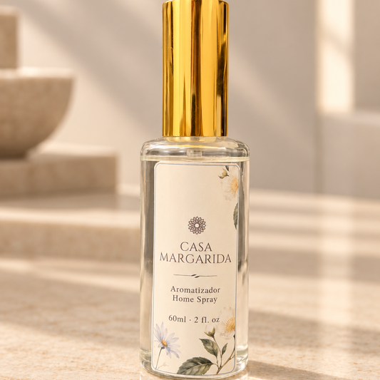 Flor em Gesso perfumada para Guarda-Roupa, Banheiro, Carro Casa Margarida